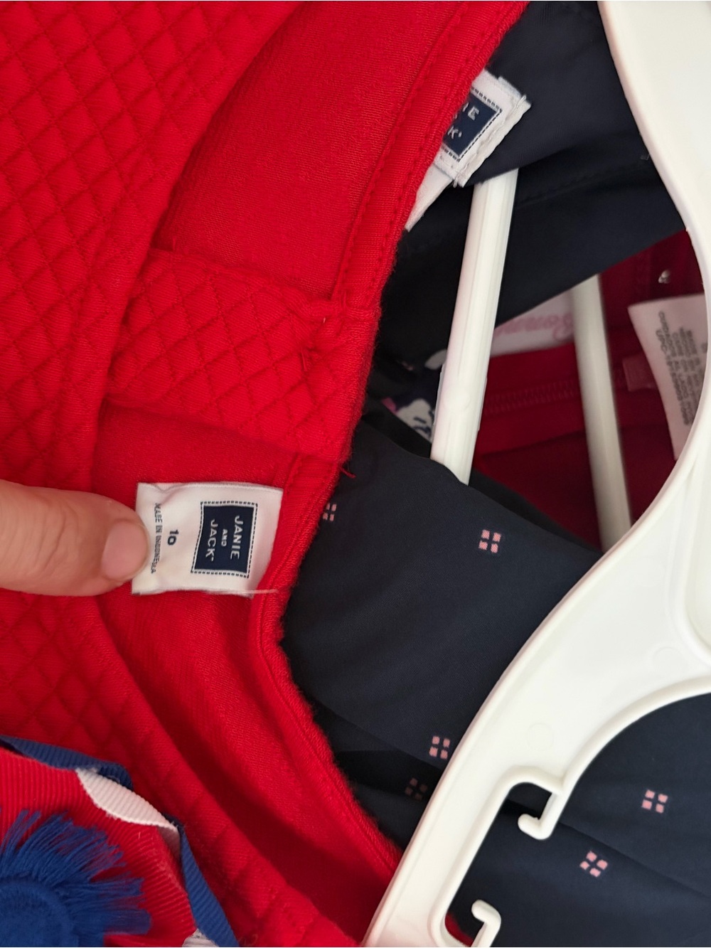 Kids' Red Quilted dress
